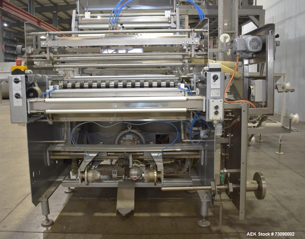 Used SN Machinery FMM22 Duplex HFFS Pouch Machine – With Ishida 16-Head Scale & More
